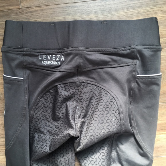 Leveza Equestrian Grey Riding Leggings (Soft collection - Size M 26/28) - Picture 3 of 3
